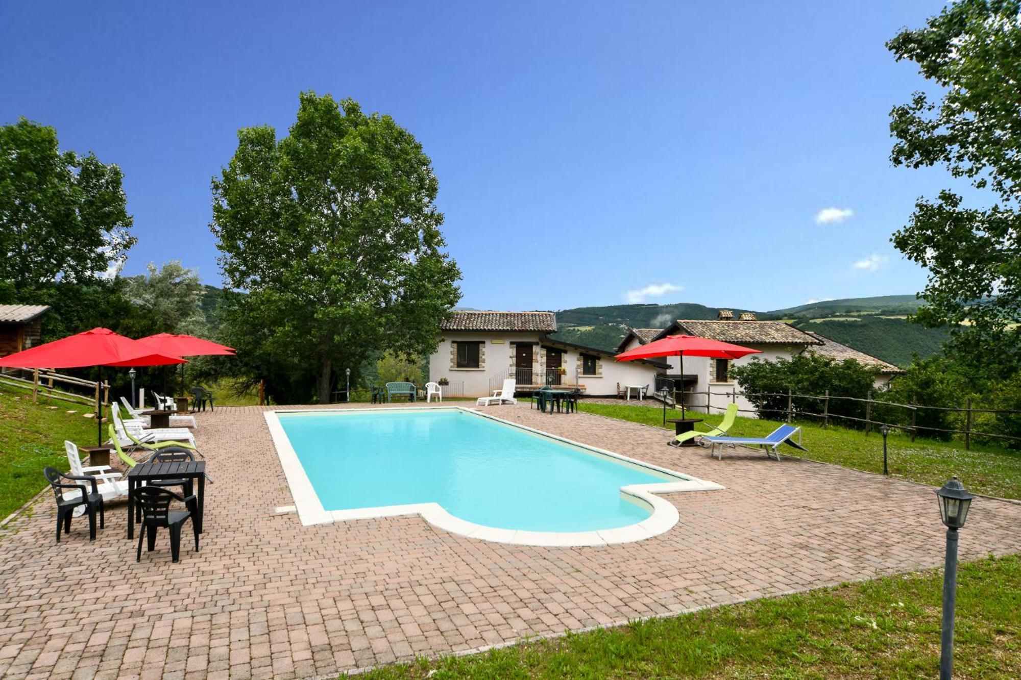 Agriturismo Valle Tezze Cascia Buitenkant foto